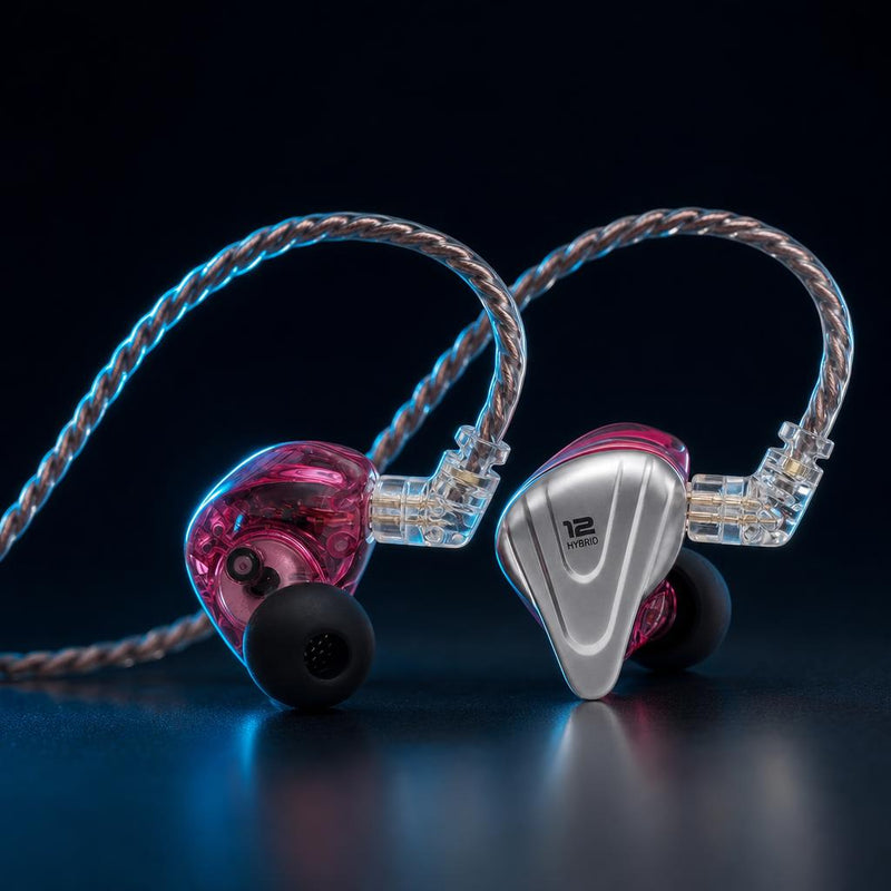 NanoTech · Audífonos in-ear Hi-Fi KZ ZSX híbridos de 6 drivers