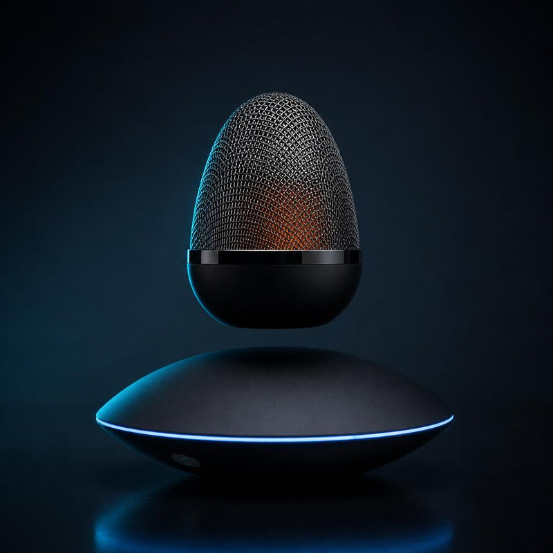 NanoTech · Bocina Bluetooth levitante con suspensión magnética