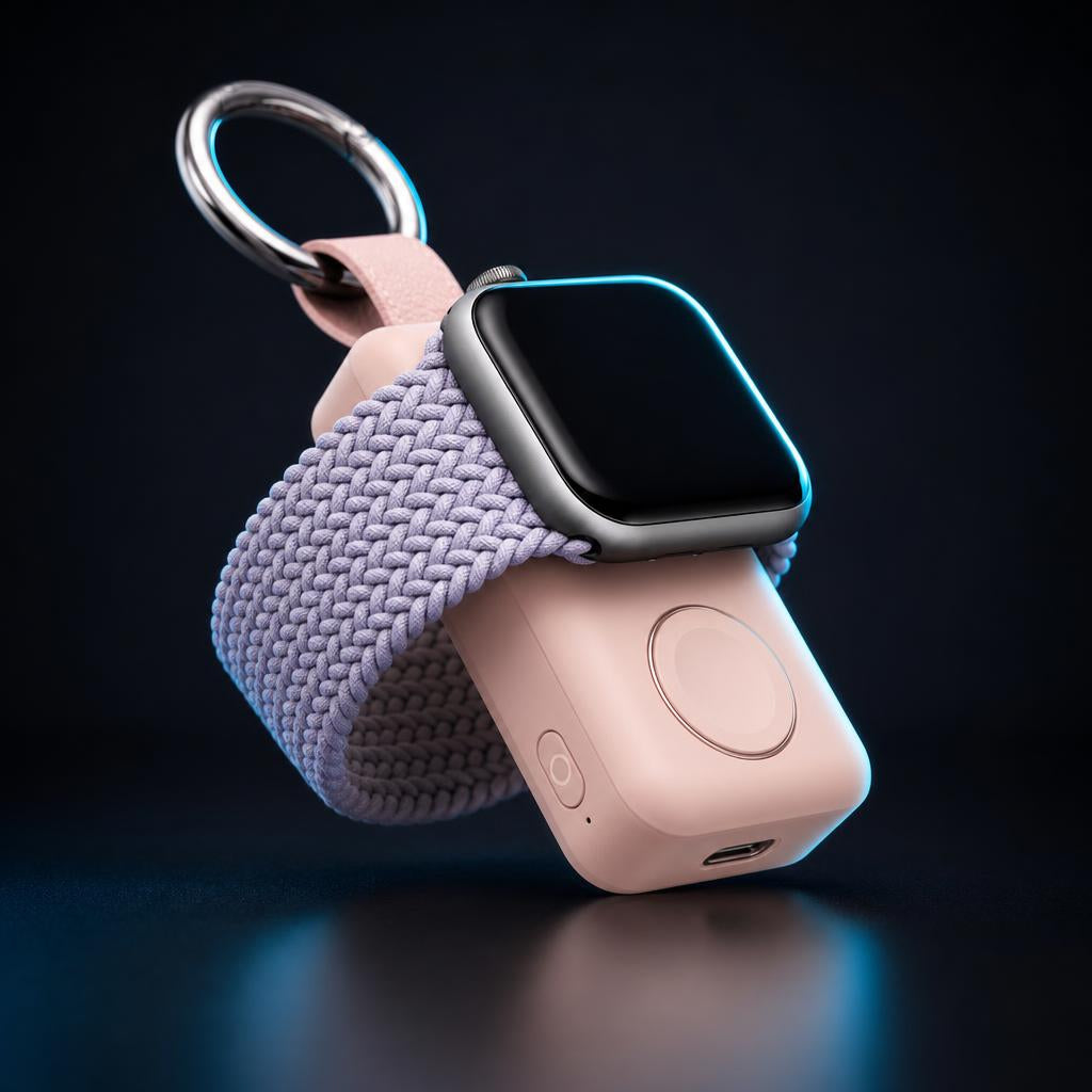NanoTech · Batería portátil llavero para Apple Watch 2000 mAh – Rosa · vista 2