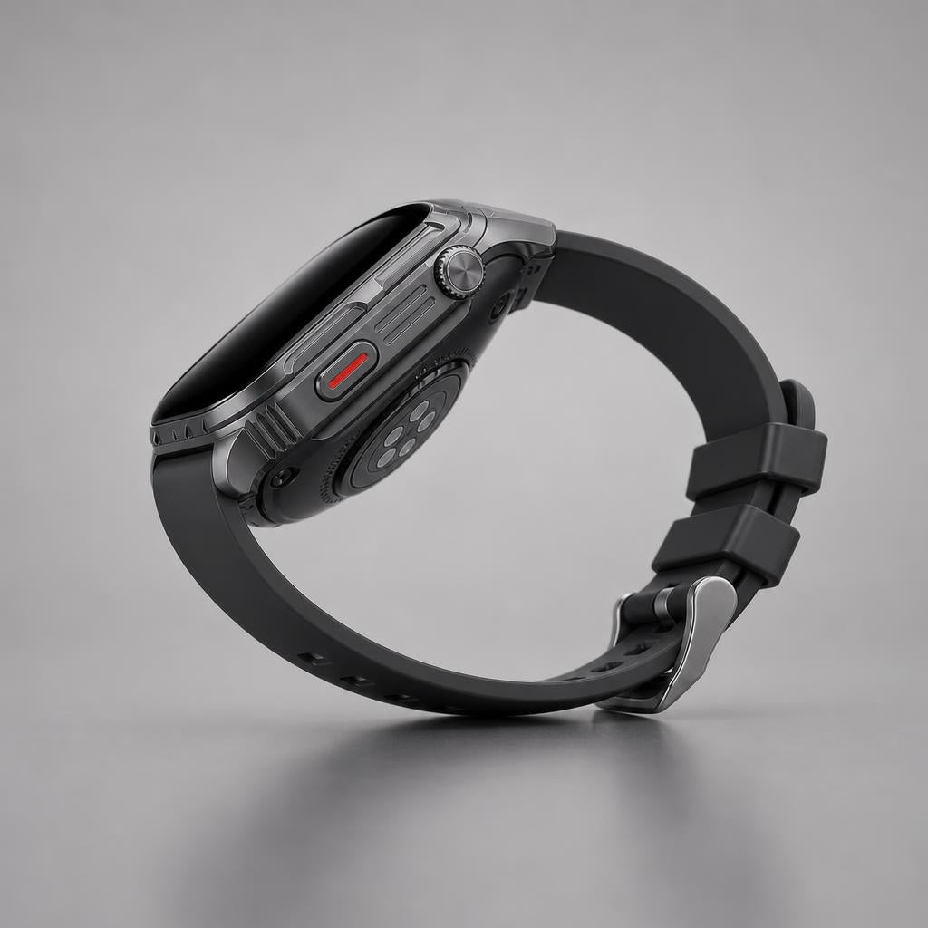 NanoTech Ti · Smartwatch H5 con llamadas Bluetooth e IP68 – Negro · vista 2