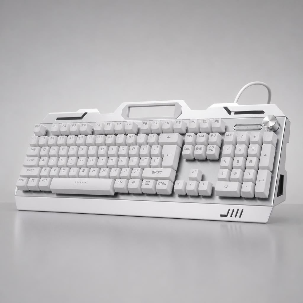 NanoTech Ti · Kit gamer RGB: teclado, mouse, mouse pad y audífonos