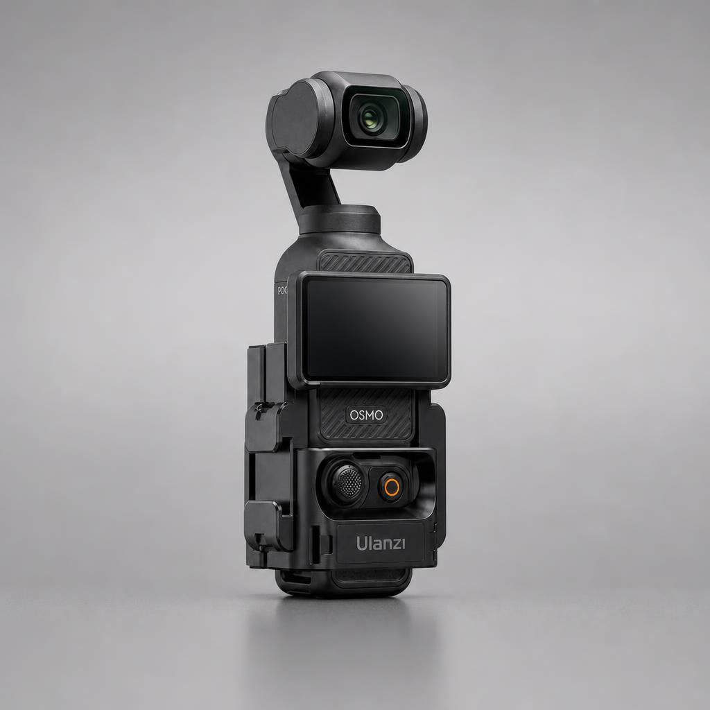 NanoTech Ti · Adaptador de expansión Ulanzi PK-06 para DJI Osmo Pocket 3