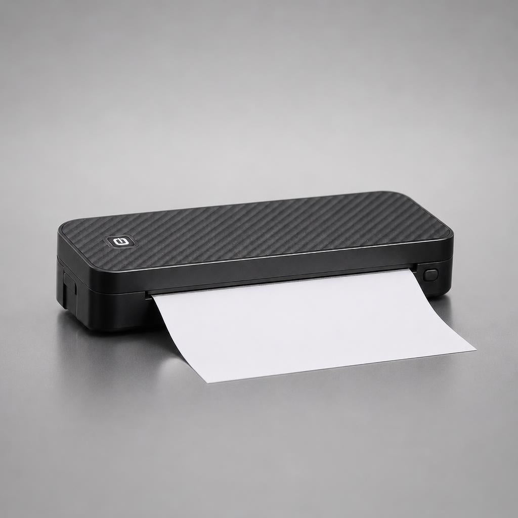 NanoTech Ti · Impresora térmica portátil A4 multitamaño para documentos y stencils