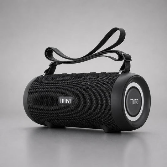 NanoTech Ti · Bocina Bluetooth MIFA A90 de 60W con luces RGB